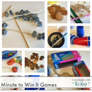 minute to win it games for friends and family