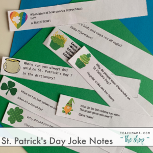 st. patrick's day joke notes