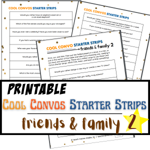 cool conversations: starters for friends and family 2